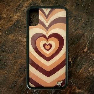 Wildflower Latte Love iPhone X/Xs Case